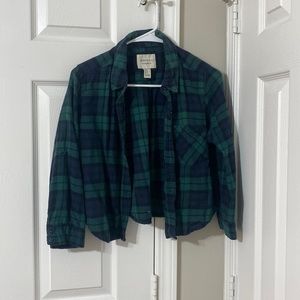 Cropped Flannel